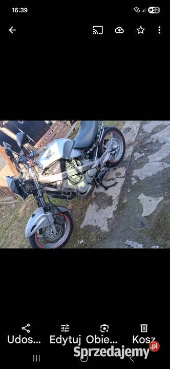 Honda deauville 650 57145km Łuków