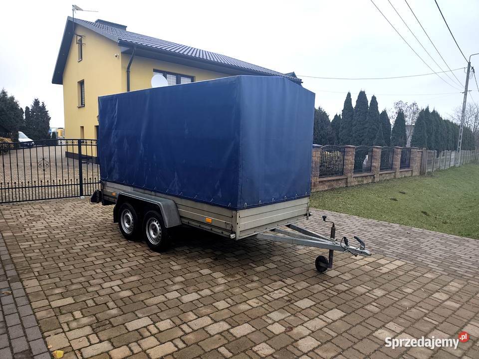 Przyczepa RYDWAN Dwuosiowa DMC 750 320 x 150 Wodzisław