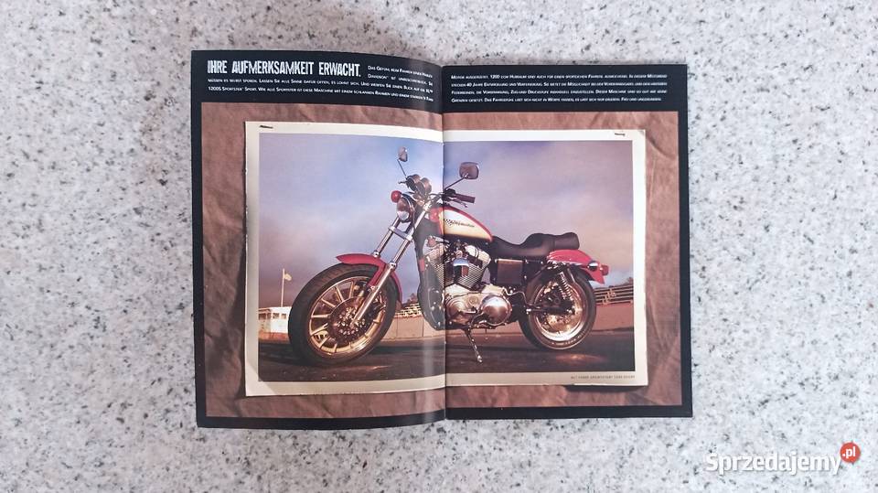HARLEY DAVIDSON 1997 Program paleta modeli Bytom