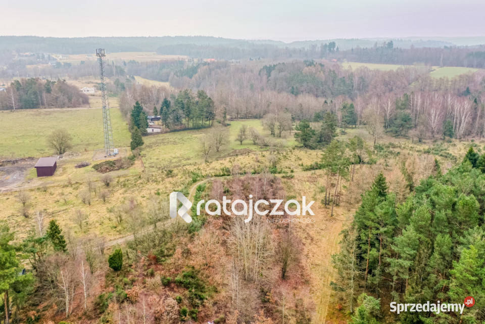 Grunt 2055m2 Zbychowo Żwirowa Grunty i działki