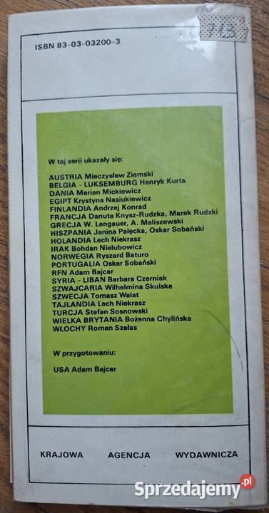 Kanada mały przewodnik turystyczny ISBN 8303032003 Mapy i przewodniki małopolskie Kraków