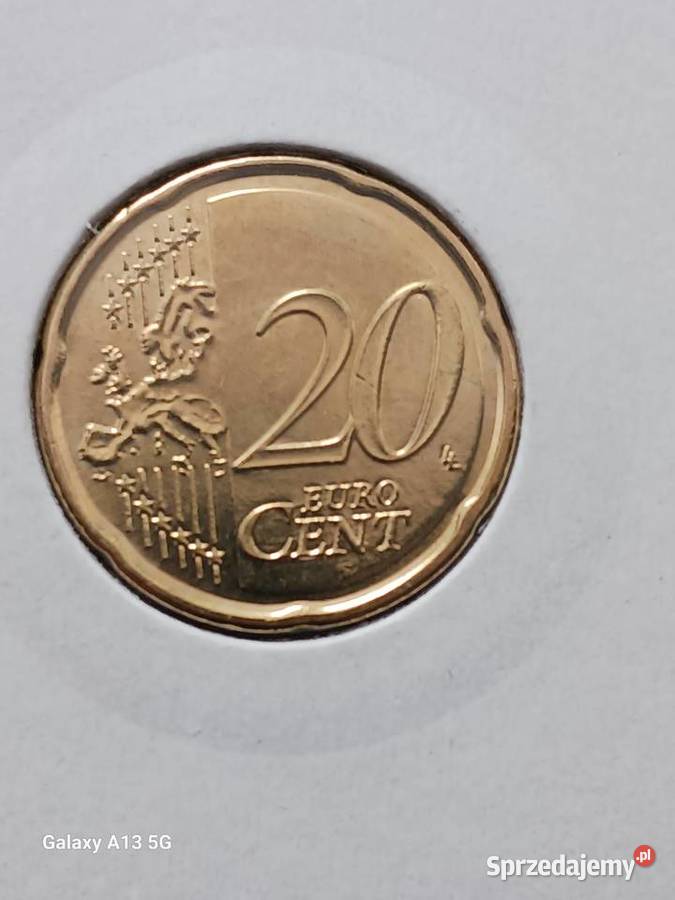 20 Eurocentów Chorwacja 2023 r mennicze Numizmatyka Konin