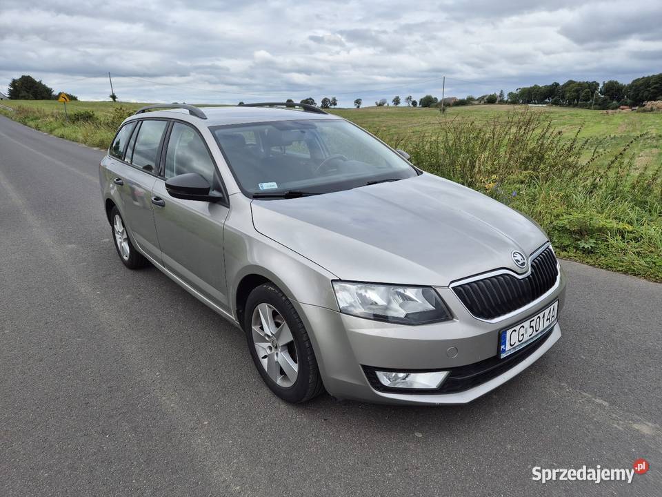 Skoda Octavia III POLSKI SALON 12 105 2014 kombi klimatyzacja Grudziądz