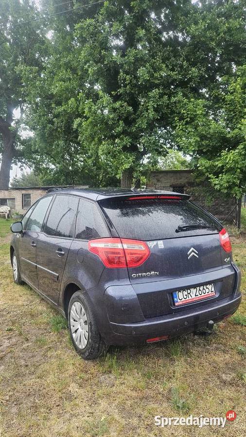 Citroen C4 Grand Picasso 2008 r 16 HDi Grudziądz