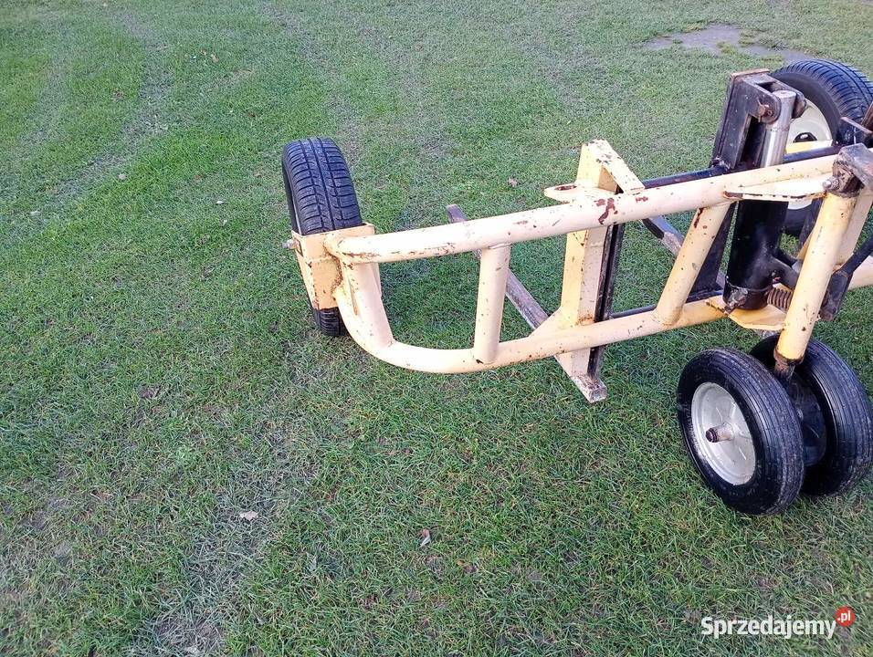 Wózek paleciak na budowę do kostki brukowej itp podkarpackie Zdziarzec