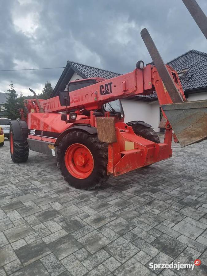 Caterpillar th63 Widły i łyżka 5000motogodzin Pozostałe Raba Wyżna