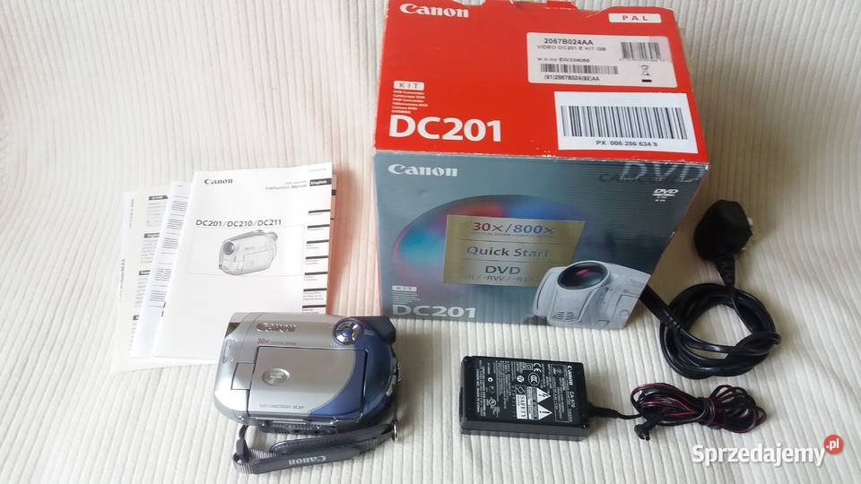 Canon DC201 DVD Camcorder Kamera