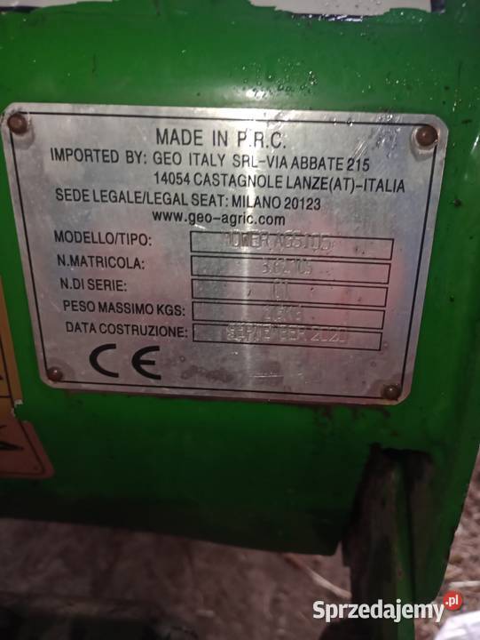 Kosiarka bijakowa AGS 105 Lubartów