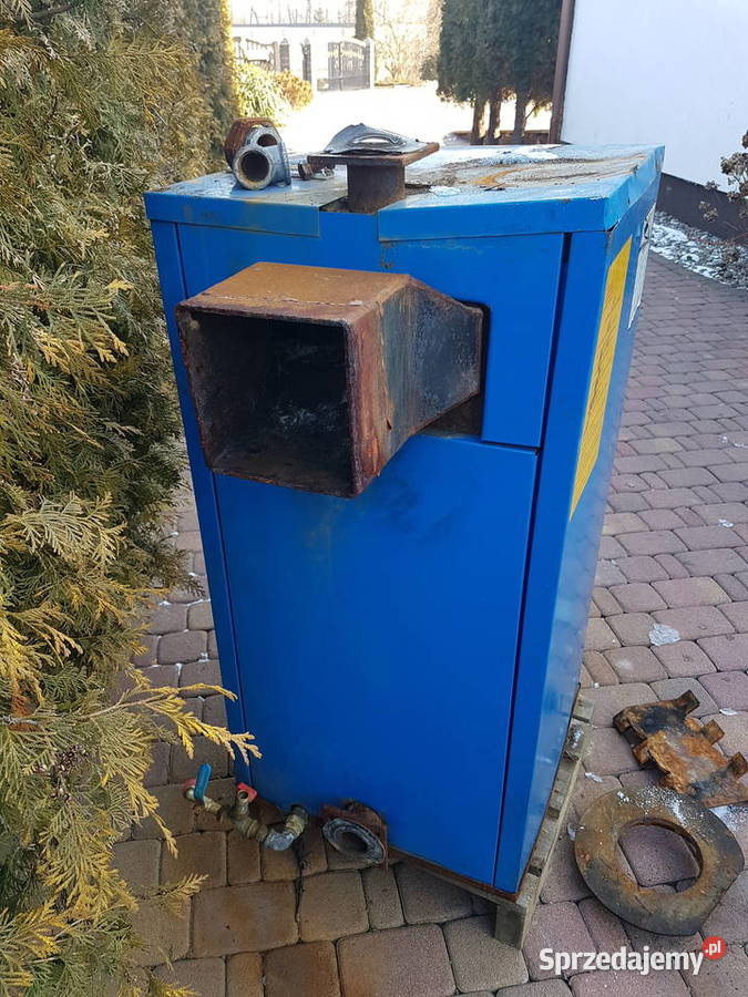 PIEC ZEBIEC EKOGROSZEK 25KW PIEC WEGLOWY stal Turek