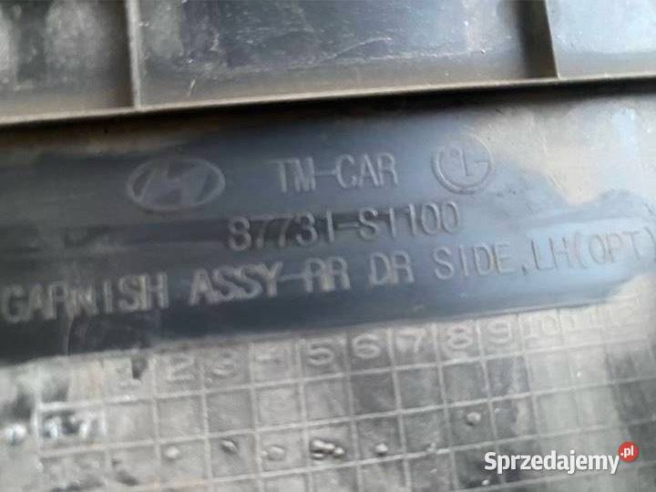 Listwa Drzwi Lewy Tył Hyundai Santa Fe IV śląskie Jasienica sprzedam