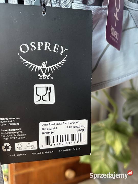 Kamizelka do biegania Osprey Dyna 6 damska Kraków