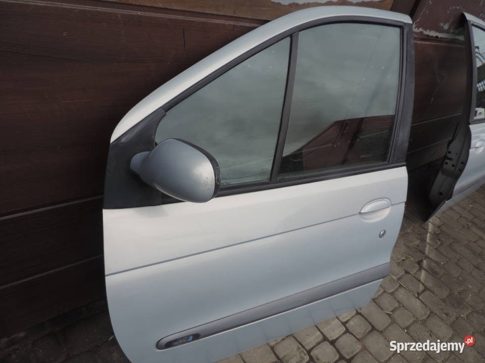 DRZWI LEWY PRZÓD RENAULT SCENIC 1 FL LAKIER osobowe Nowy Sącz