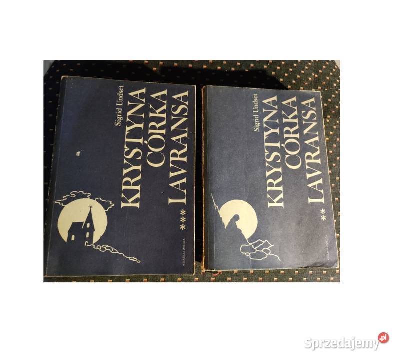 Krystyna córka Lavransa Sigrid Undset tom 23 Rok wydania 1986