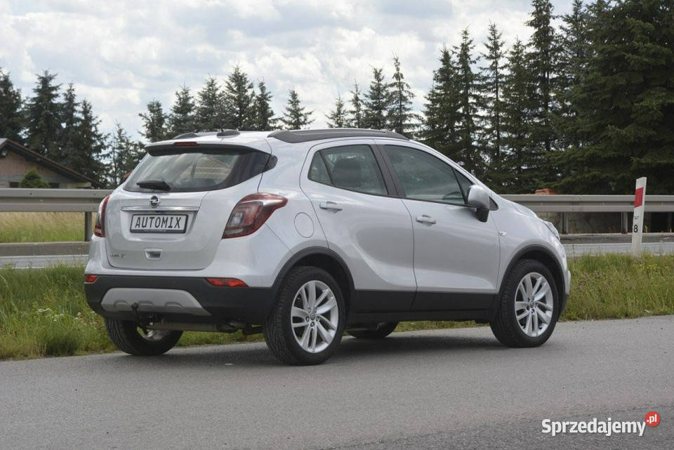 Opel Mokka X 16 Benzyna Full LED nawi kamera hak srebrny podkarpackie Sędziszów Małopolski