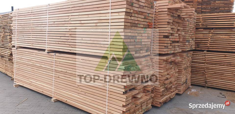 TARCICA MODRZEWIOWA na mosty tarasy pomosty Drewno konstrukcyjne Poczesna