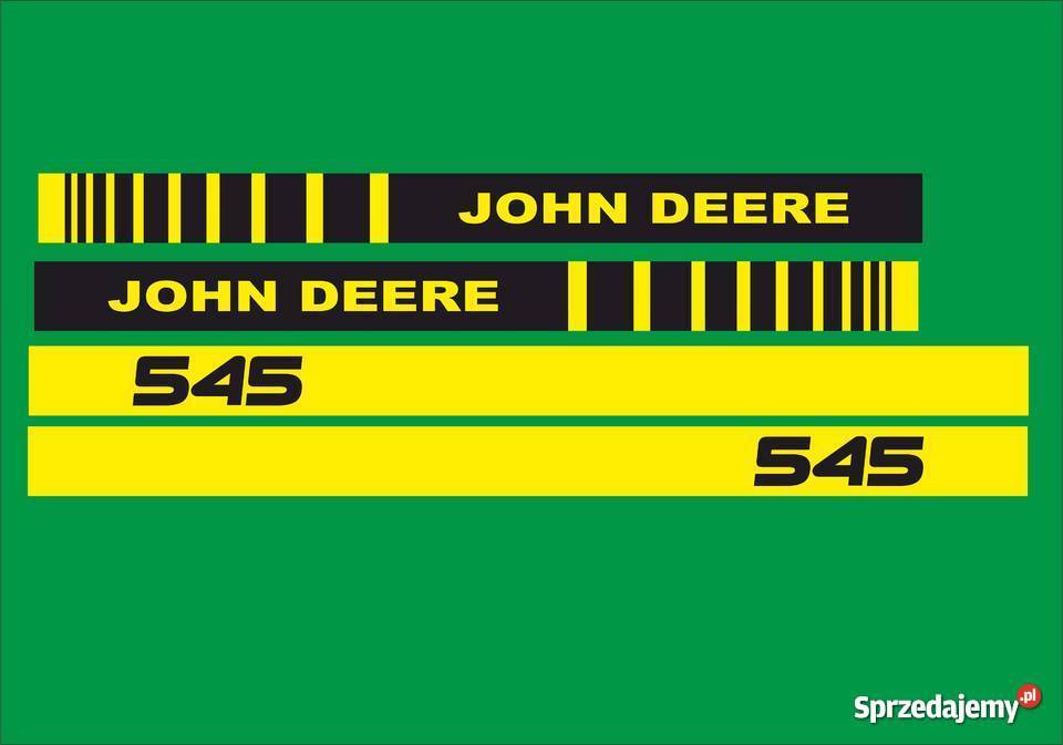 naklejki john deere 545 Jeżewo