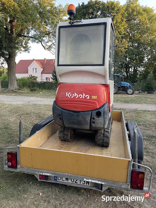 Minikoparka Kubota Kx 363 szybkozłącze 3 łyżki Kabina Orsk