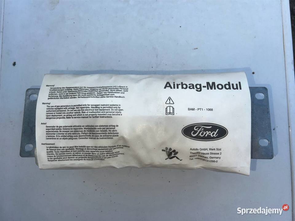 Poduszka Airbag pasażera Ford Mondeo Mk3 wielkopolskie