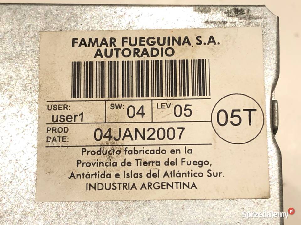 RADIO VW POLO IV 9N 6Q0035152B 0114 ODTWARZACZ