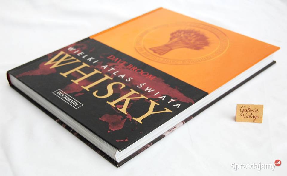 Wielki Atlas Świata Whisky Dave Broom nowy wielokolorowy lubelskie Lublin