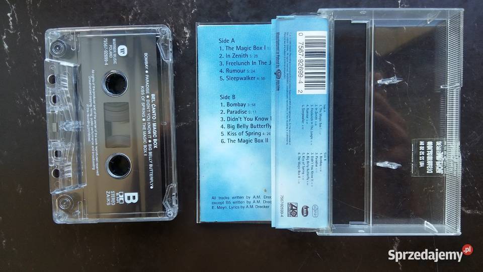 Kaseta magnetofonowa Bel canto Magic box Wyd