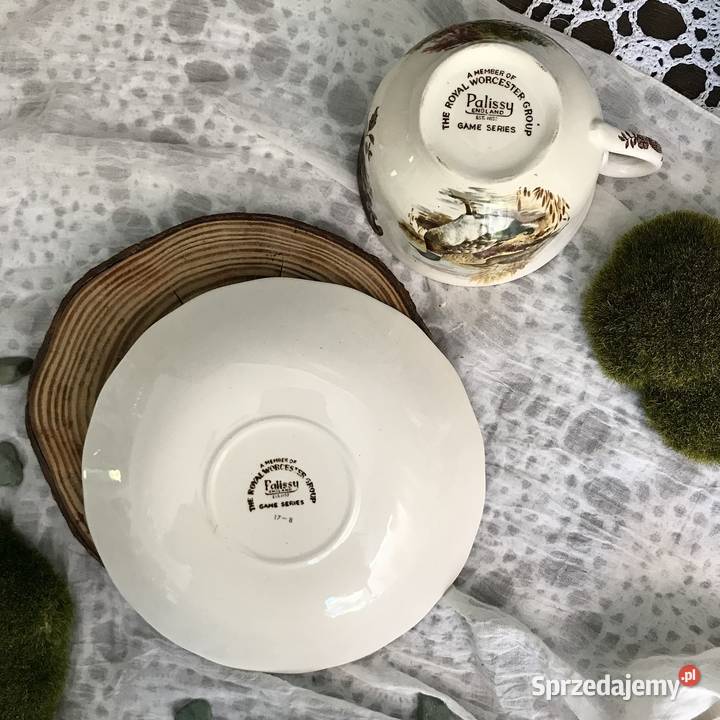 Filiżanka Royal Worcester Palissy porcelana Myszków sprzedam