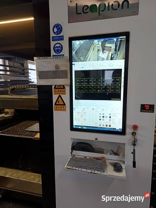 Wycinarka laserowa Leapion z obrotnicą 6 metrów wielkopolskie Opalenica