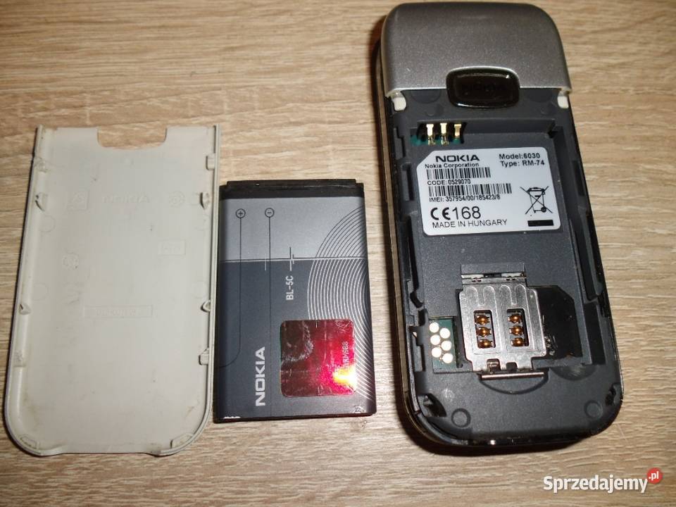 Nokia 6030 Oryginał Głośna Wesoła