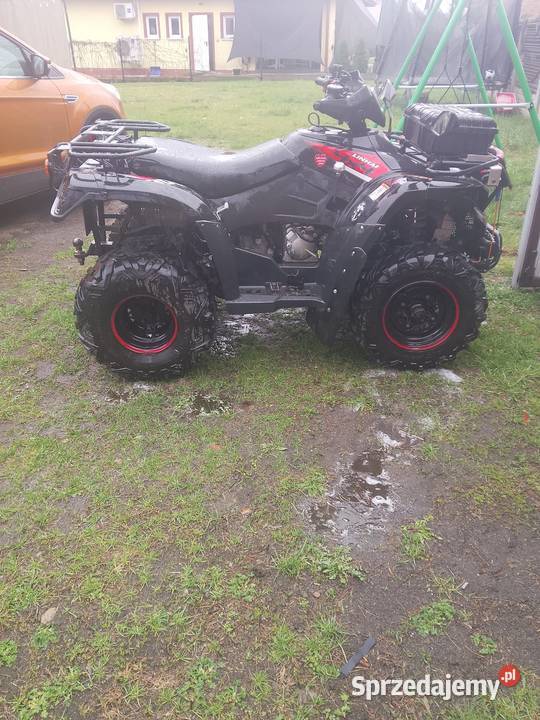 quad linhai 4x4 300 zarejestrowany akryl Bełchatów