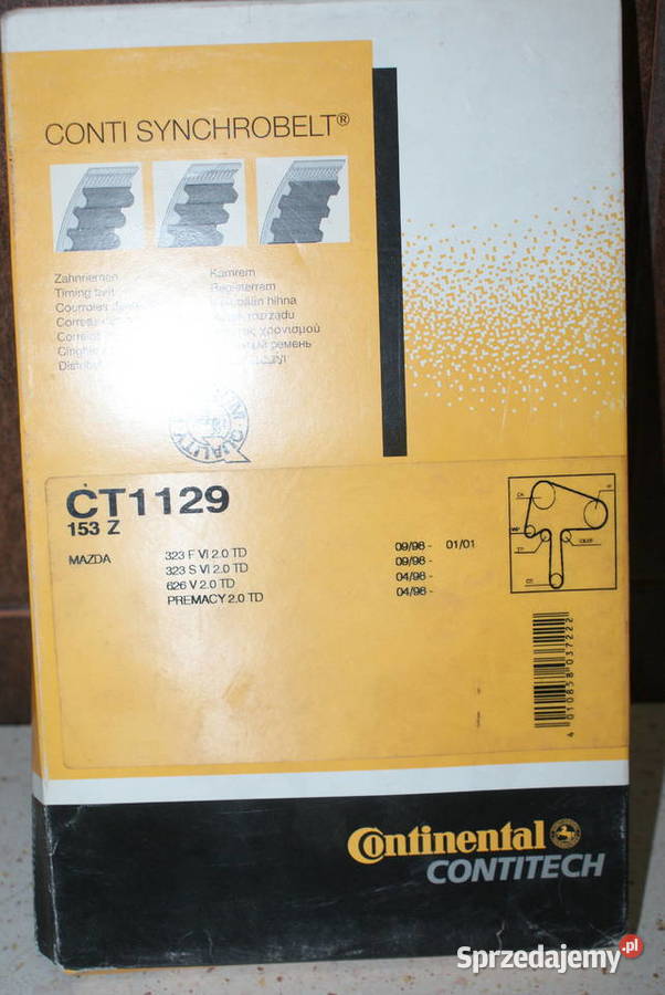 Pasek rozrządu MAZDA 3233 F VI VI PREMACY 20D CT Białobrzegi