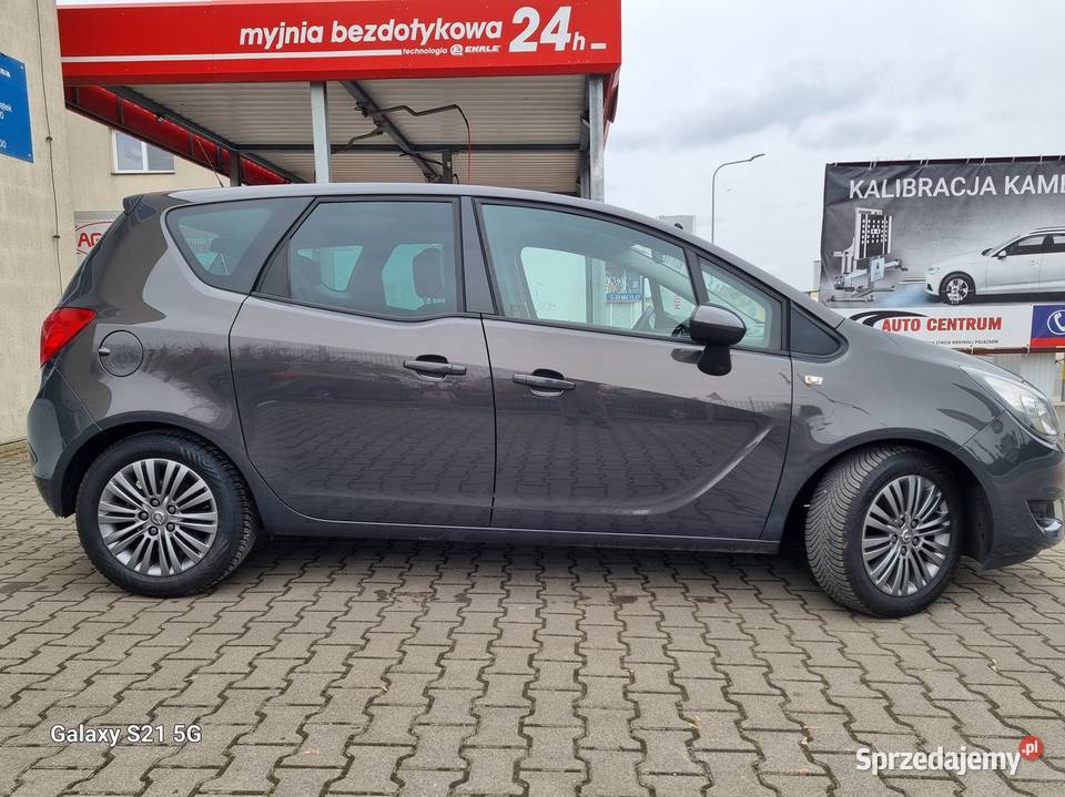 Opel Meriva B LIFT 14 120 BenzynaGAZ alufelgi mazowieckie Płońsk