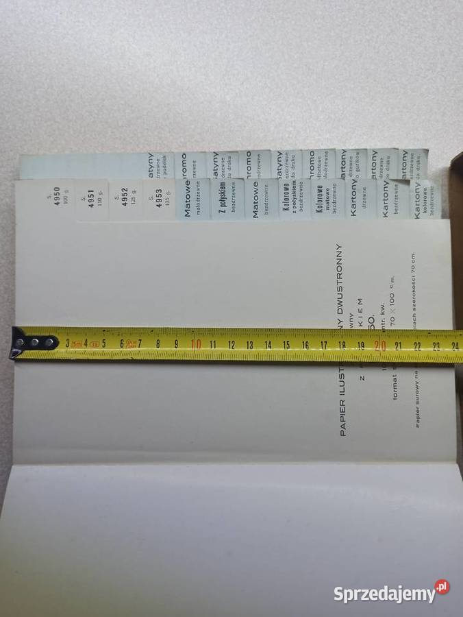 Katalog ofertowy fabryki papieru J Franaszek Antyki sprzedam