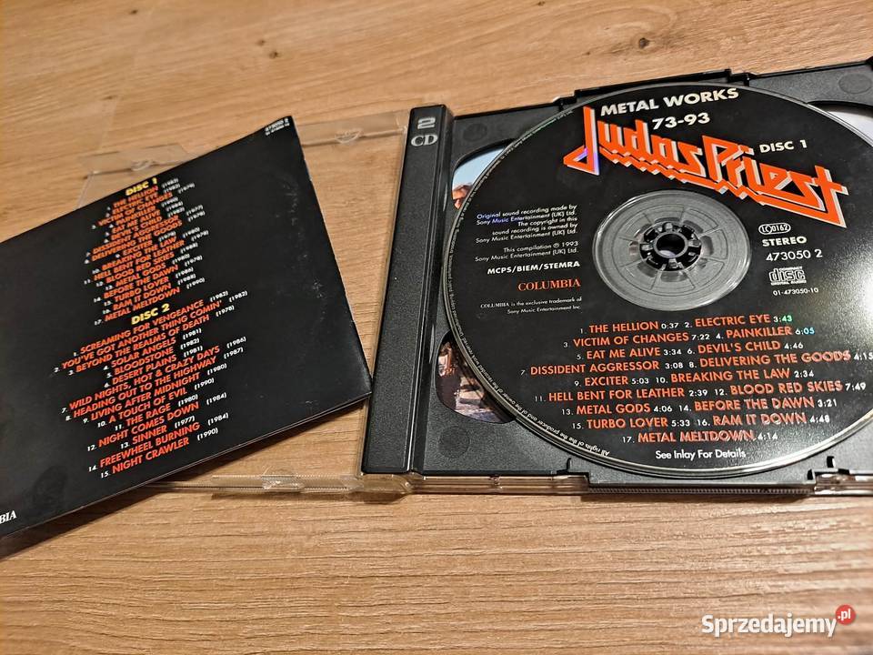 Judas Priest Metal Works 7393 CD X 2 UK 1993 Kraków sprzedam