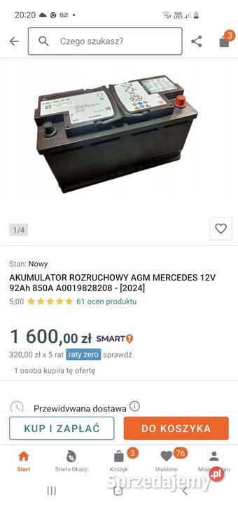 Akumulatory Sanok sprzedam