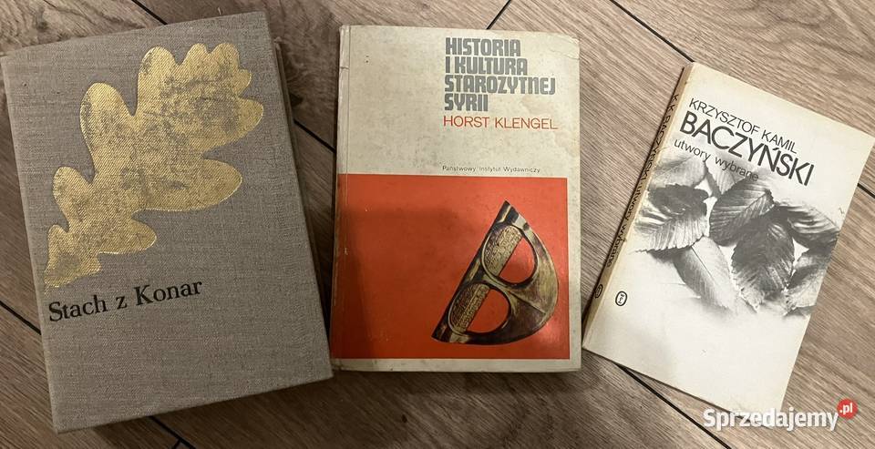 3 książki historia PRL Klengel Syrii Baczynski Książki naukowe i popularnonaukowe