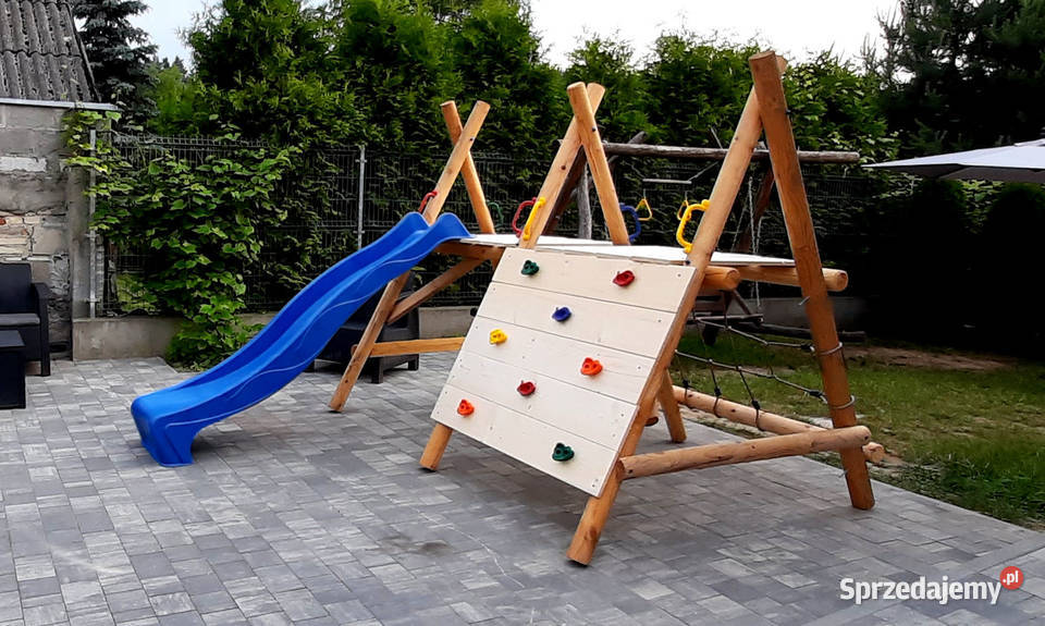 Plac abaw SPIDER PLUS SZEROKA Ścianka Huśtawka Poznań