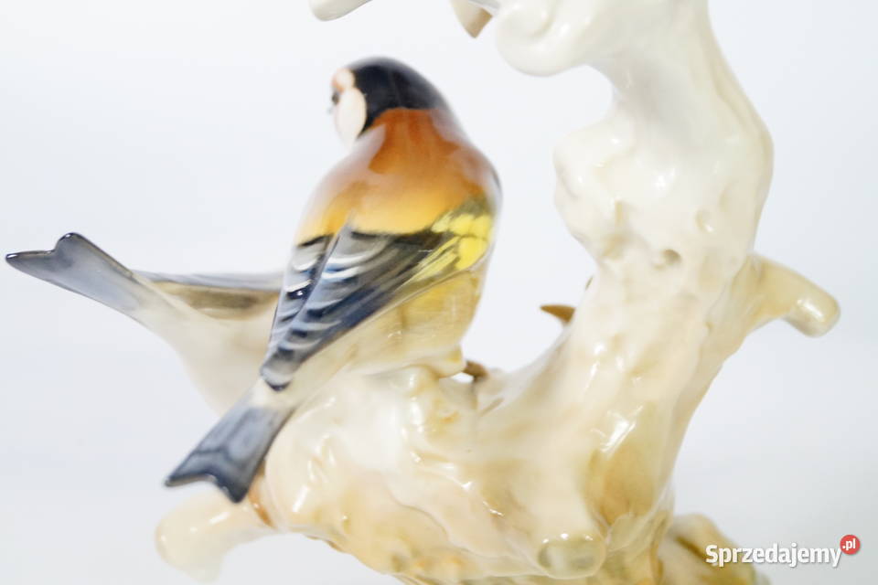 Figurka porcelanowa Hutschenreuther szczygieł wielkopolskie Gizałki