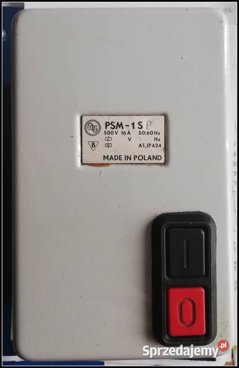 Zestaw stycznik przekaźnik PSM1SP