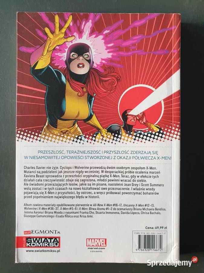 XMen Bitwa Atomu kredowy papier  pomorskie Gdynia