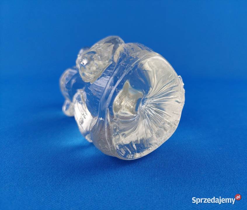 Szklana figurka małpa małpka szkło przycisk do Poznań