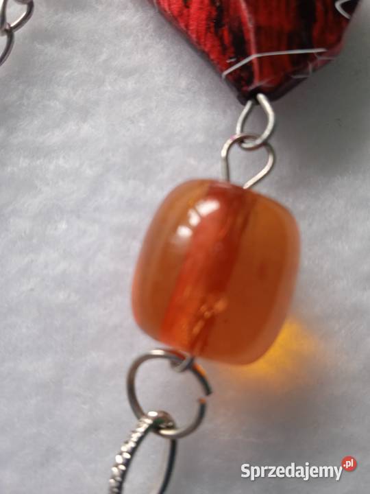 NASZYJNIK Z EFEKTOWNYMI DOMINANTAMI Piła sprzedam