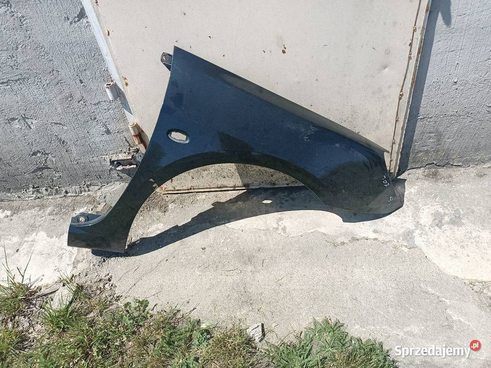 Peugot 307 błotnik prawy czarny Gródki