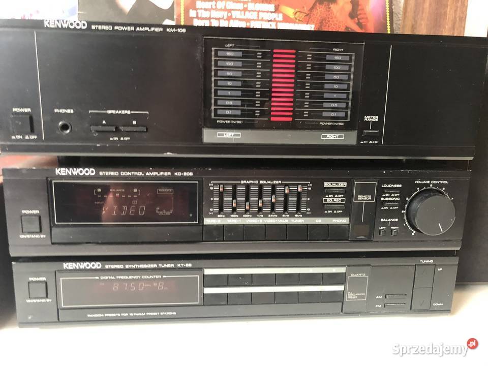 Zestaw Kenwood końcówka mocy Wieże i miniwieże