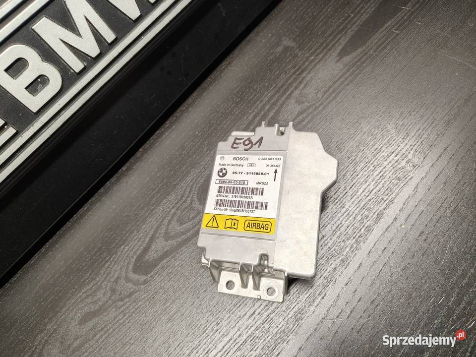 Bmw e91 moduł sensor airbag Aleksandrów Łódzki