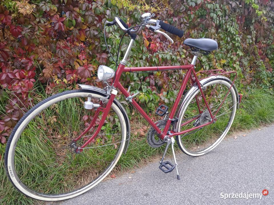 Rower miejski męski 28 biegi 2x4 vintage retro mazowieckie Pruszków