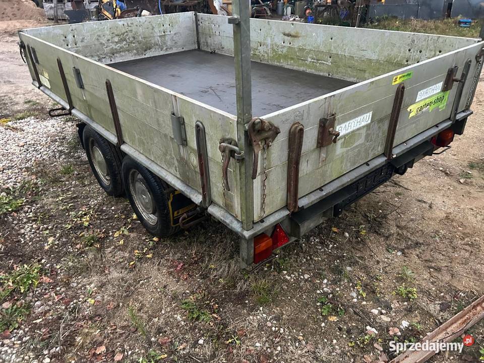 Przyczepa Barthau z wywrotem na 3 stronyWywrotka Białystok