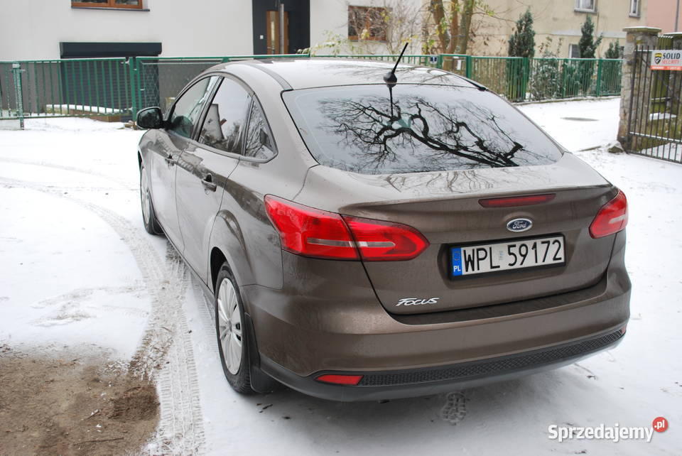 Ford Focus mk III krajowy i bezwypadkowy 1596cm3 dolnośląskie Wisznia Mała