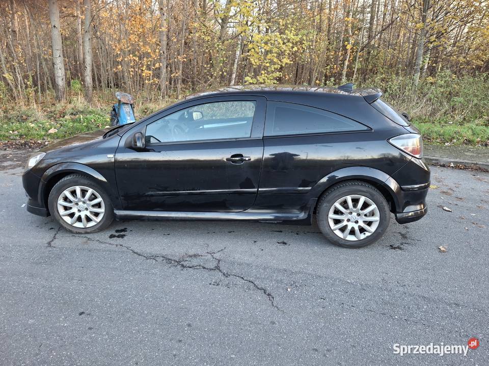 Opel Astra h GTC z 2005 r 16 benzyna nieuszkodzony Orneta