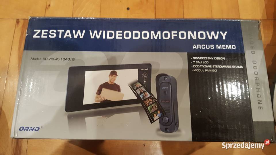 Zestaw wideodomofonowy Orno ORVIDJS1040B Pozostałe Elektronika Radom