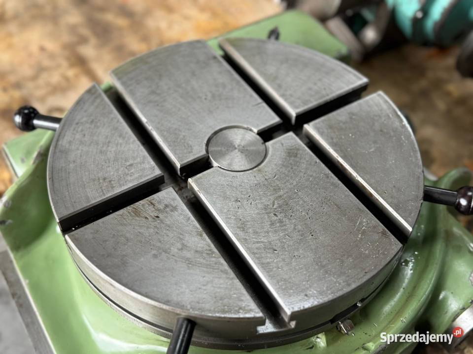 Stół obrotowy podziałowy fi 315 mm Produkcja Zabór